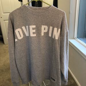 Victoria secret pink Terri cloth pullover